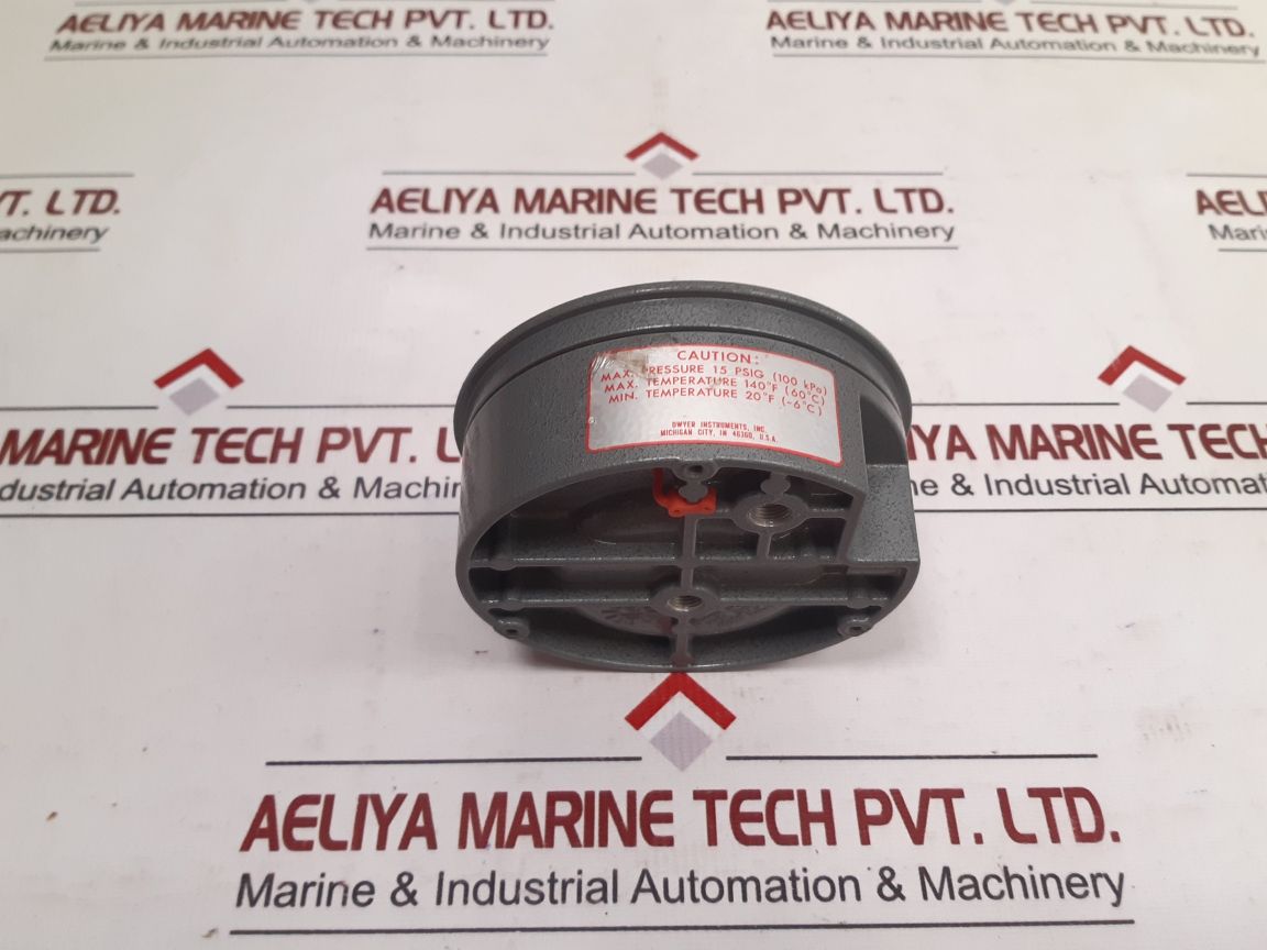 Dwyer Magnehelic Bulletin A-27 Differential Pressure Gauge