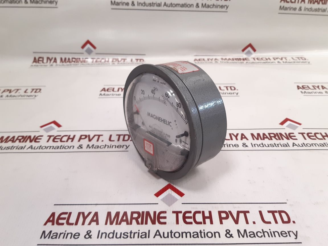 Dwyer Magnehelic Bulletin A-27 Differential Pressure Gauge