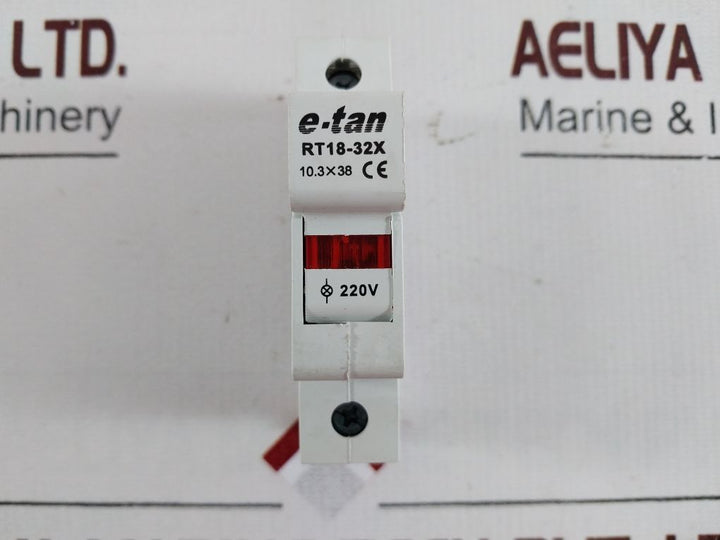 Lot of 10X E-tan RT18-32X Fuse Holder Base 32a 10.3X38
