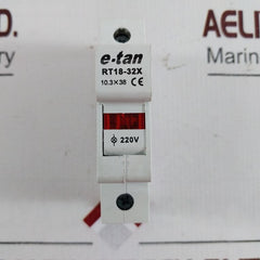 Lot of 10X E-tan RT18-32X Fuse Holder Base 32a 10.3X38