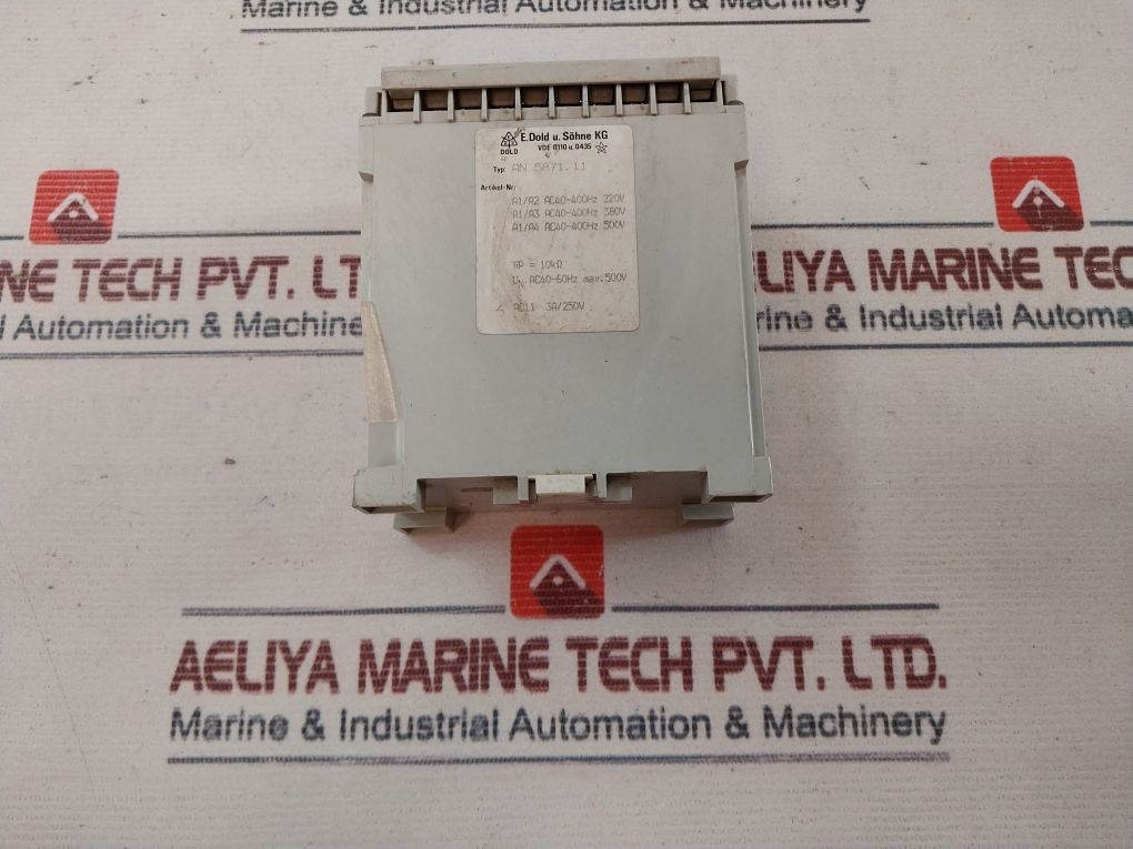 E.Dold AN5871.11 Insulation Monitor Varimeter AC40-400Hz 220V 380V