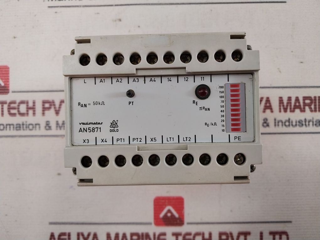 E.Dold AN5871.11 Insulation Monitor Varimeter AC40-400Hz 220V 380V