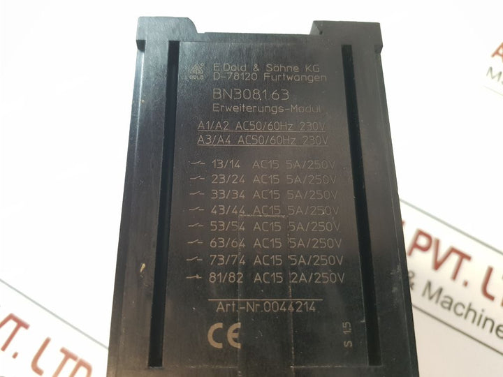 E.Dold & Sohne Bn3081.63 Safety Relay