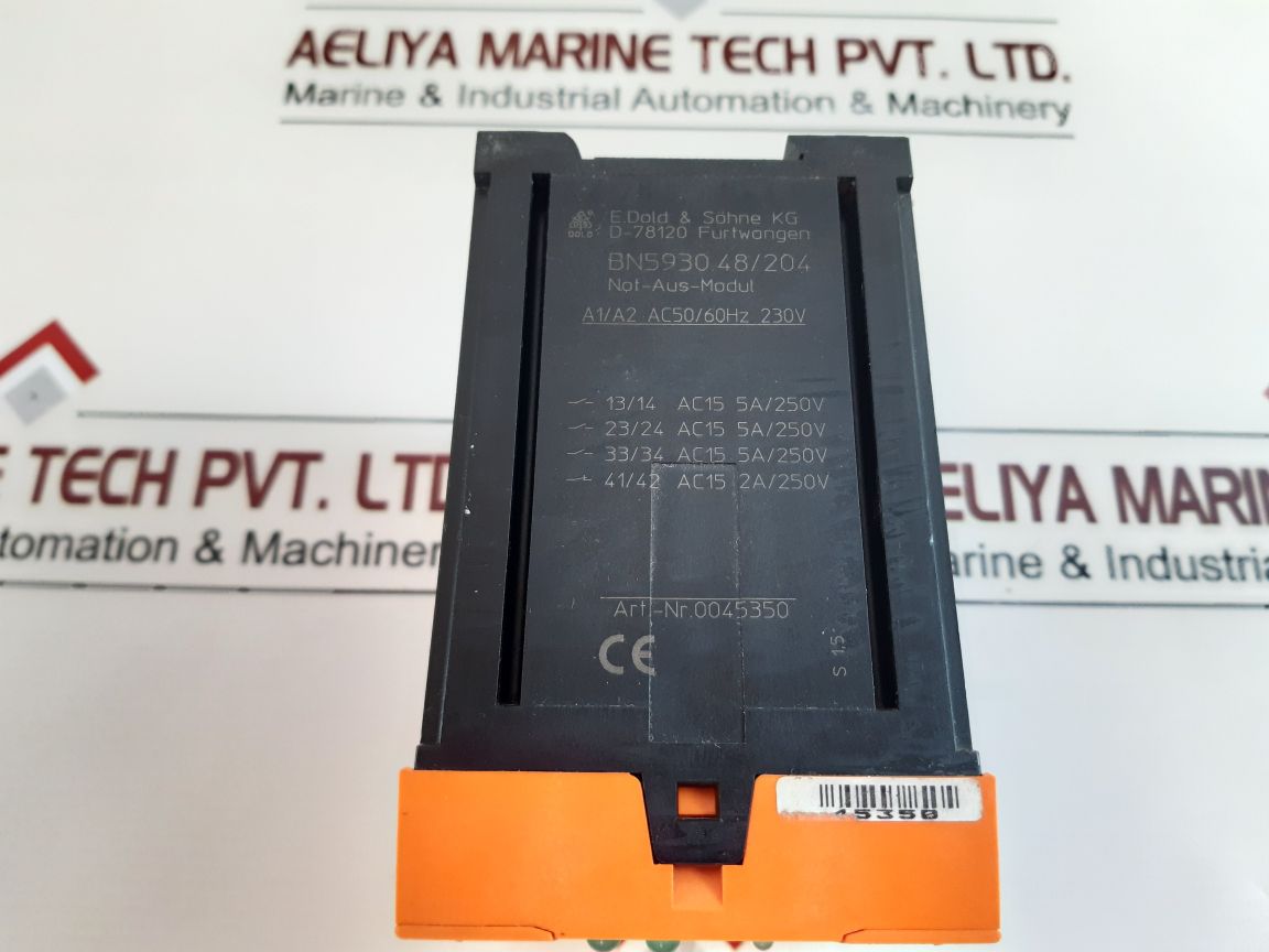 E.Dold & Sohne Bn5930.48/204 Safety Relay Bn5930