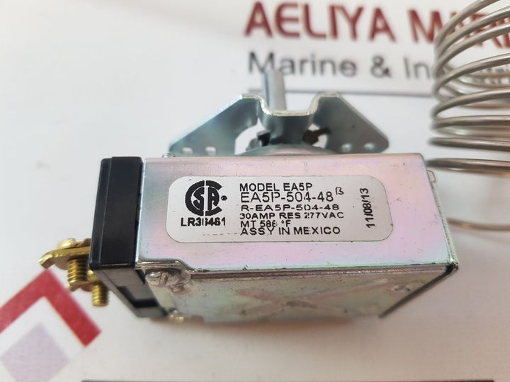 Robertshaw Ea5P-504-48 Thermostat 277Vac 30Amp Res Mt 588F