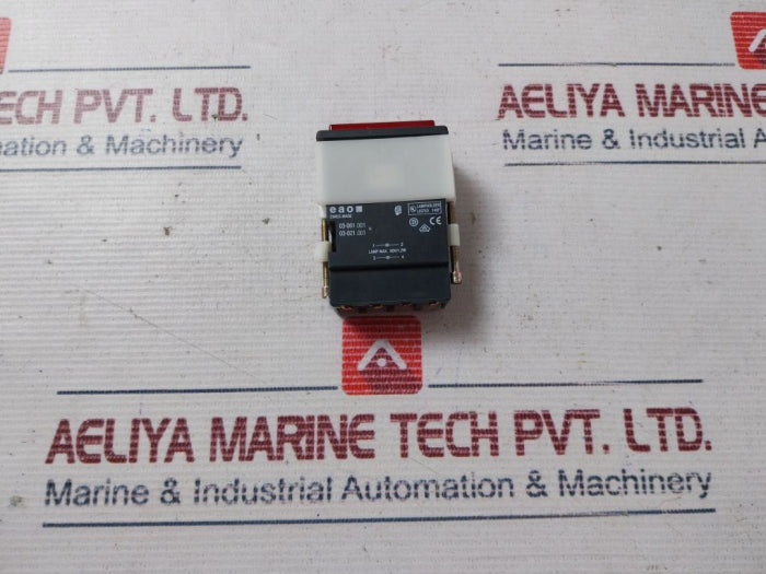 Eao 03-061.001 Red Lamp Holder Unit 60V/1,2W