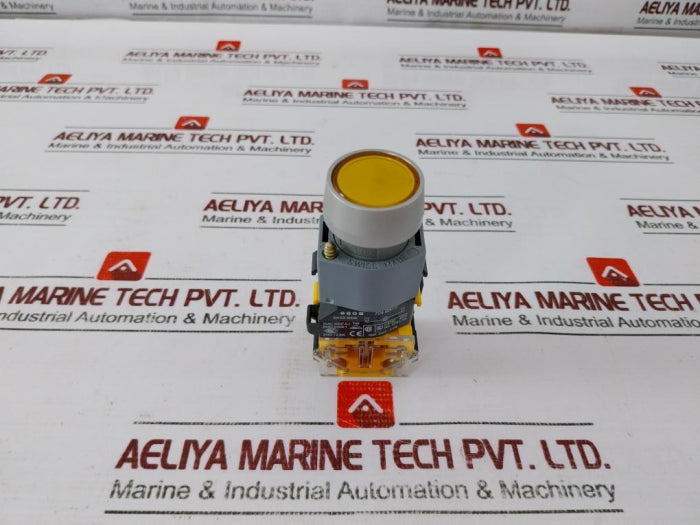 Eao 704.900.3 Yellow Illuminated Push Button Switch
