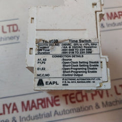 EAPL TS-203B Time Switch 16A 250V AC