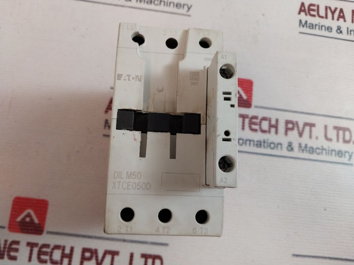 Eaton Dil M50 Contactor Xtce050d 3-pole 60a 220v
