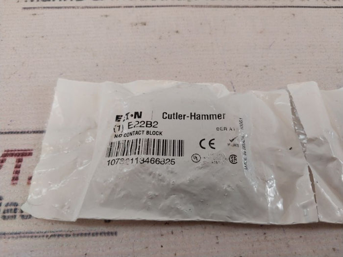 Eaton Cutler-hammer E22B2 Pushbutton Contact Block 690V Ip65