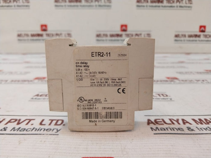 Eaton Etr2-11 On Delay Time Relay 5A 300V