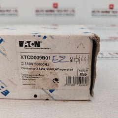 Eaton XTCD009 Moeller Series Contactor 110V 50/60Hz
