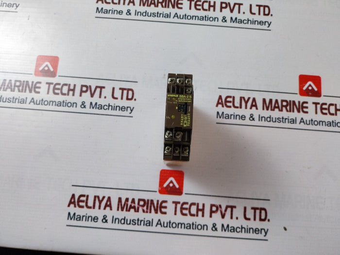 Eberle Sba-2 S Response Delayed With Instant Contact Ac 250V 8A