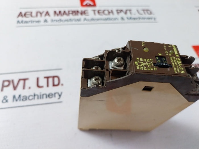 Eberle Sba-2 S Response Delayed With Instant Contact Ac 250v 8a