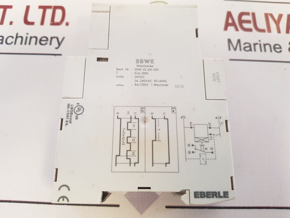 Eberle Sbwe Wiping Relay 0,1S-100H 0545 42 641 020