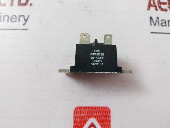 Ebg Siemens 2X4K7/Pf Resistor Rectifier