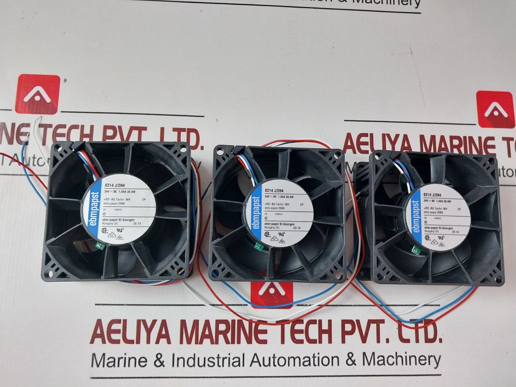 Ebm-papst 8214 J/2H4 Inverter Cooling Fan 24Vdc 1,65A 39,6W Us 7438522