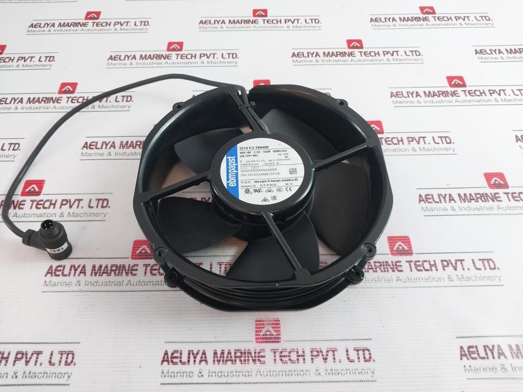 Ebmpapst 2218 F/2 Tdh40U Cooling Fan 48Vdc 2.2A