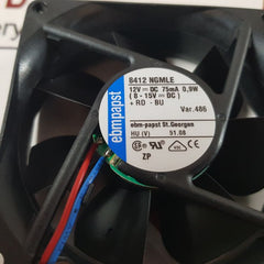 Ebmpapst 8412 Ngmle Fan Dp140 12V Dc 75Ma