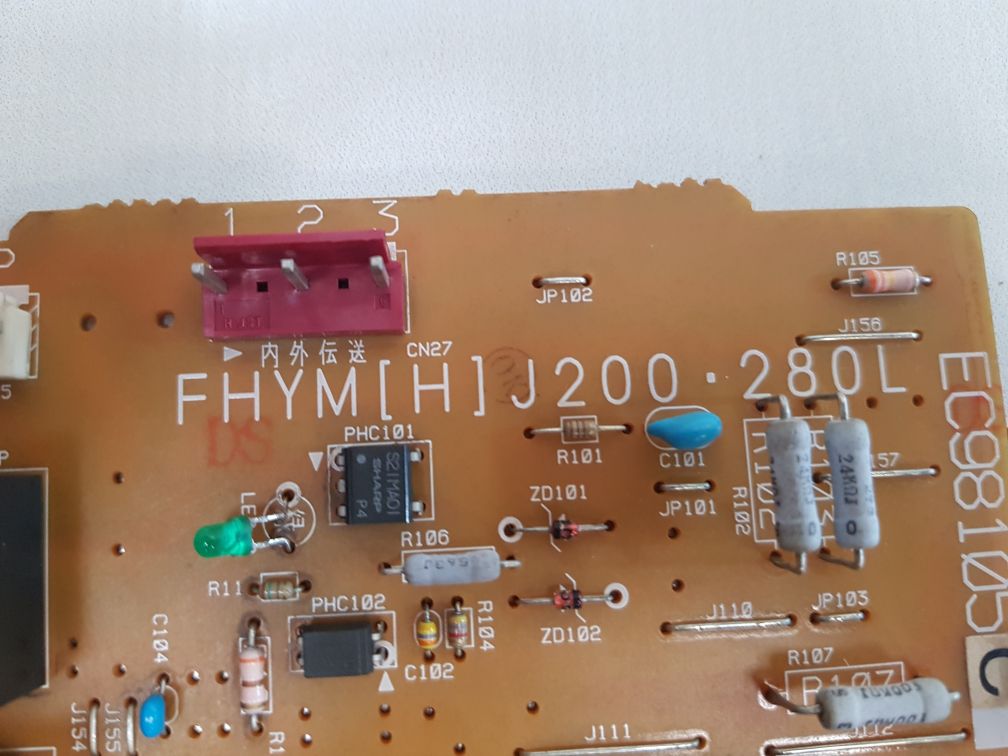 Fhym [H] J 200.280L Pcb Card Ec98105 C Used - Aeliya Marine Tech