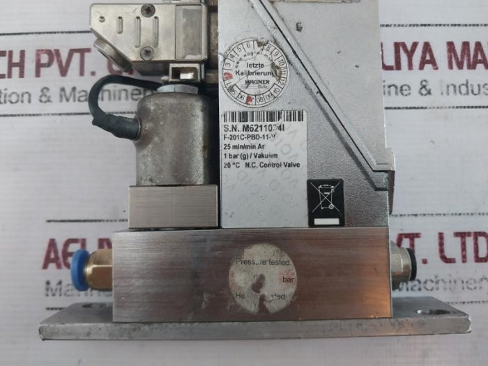 El-flow F-201C-pbd-11-v Digital Thermal Mass Flow Controller For Gase, 2744597