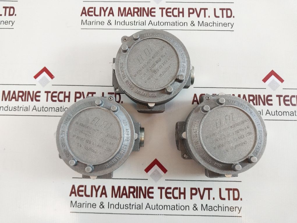 Elfit St 26.1 Aluminium Junction Box K6-153