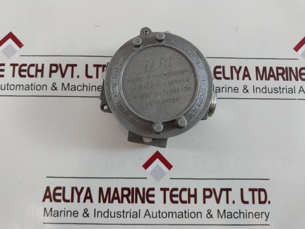 Elfit St 26.1 Aluminium Junction Box K6-153