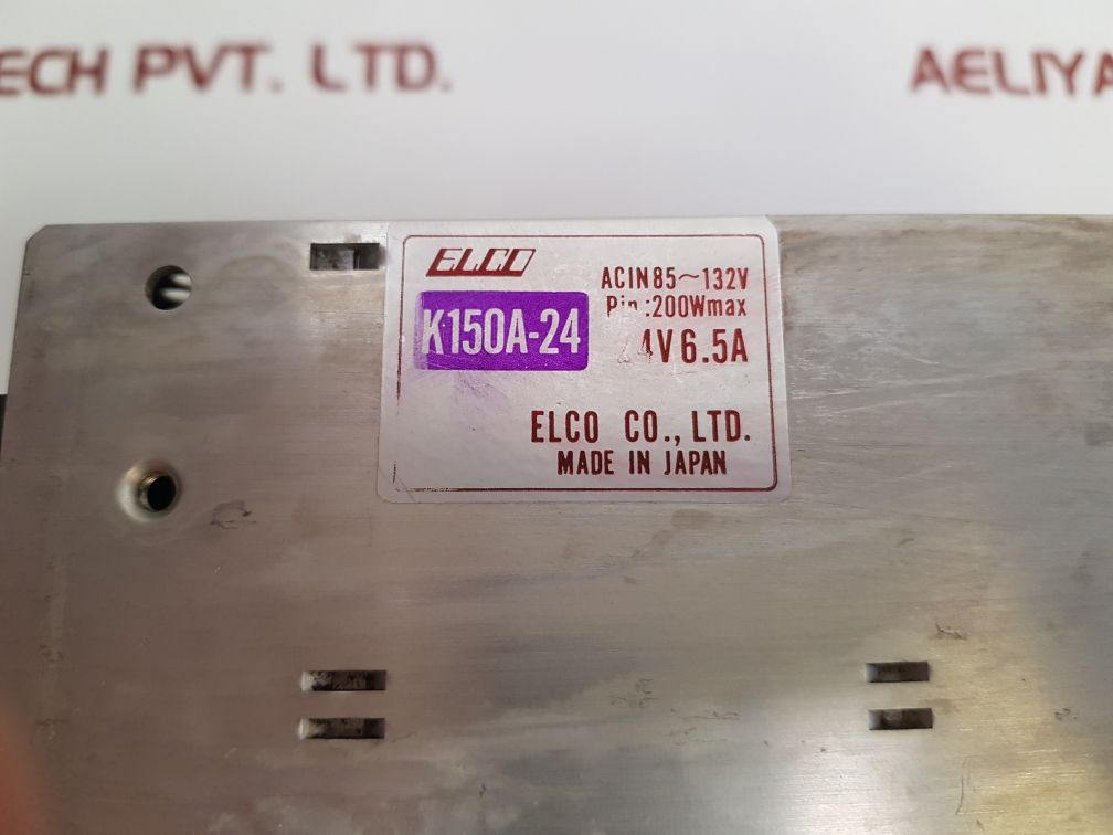 Elco K150A-24 Power Supply 24V 6.5A