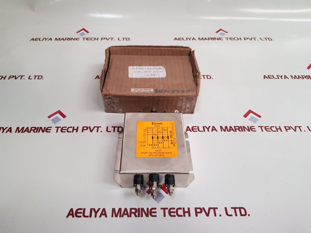 Elcom Ep 355-6 M 3 Phase A/C Filter