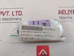Electrolux 0Kw710 Complete Shaft Seal White Lamp Kit 60°C