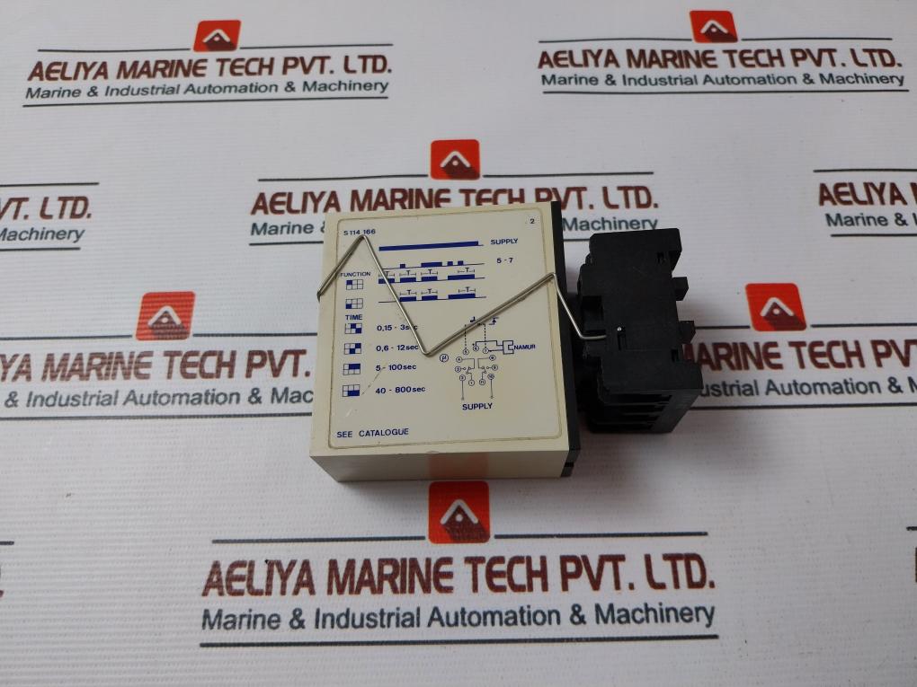 Electromatic S-system S 114166 230 Pulse Continuity Timer With Base 10A 250V