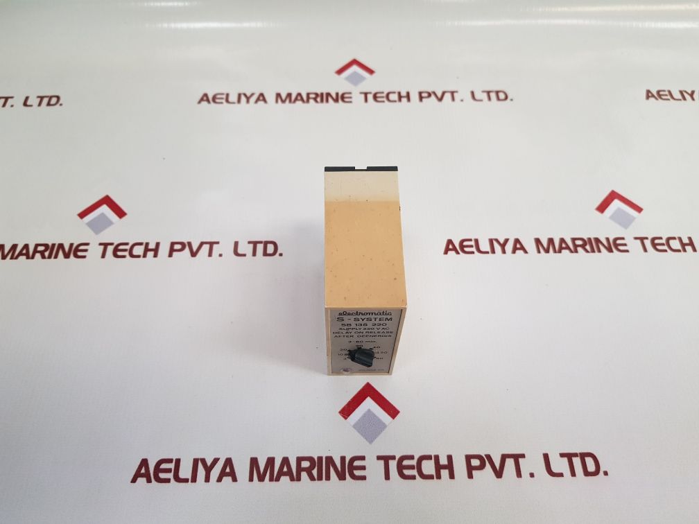 Electromatic S-system Sb 135 220 Delay On Release After Deenergis Timer 3-60 Min