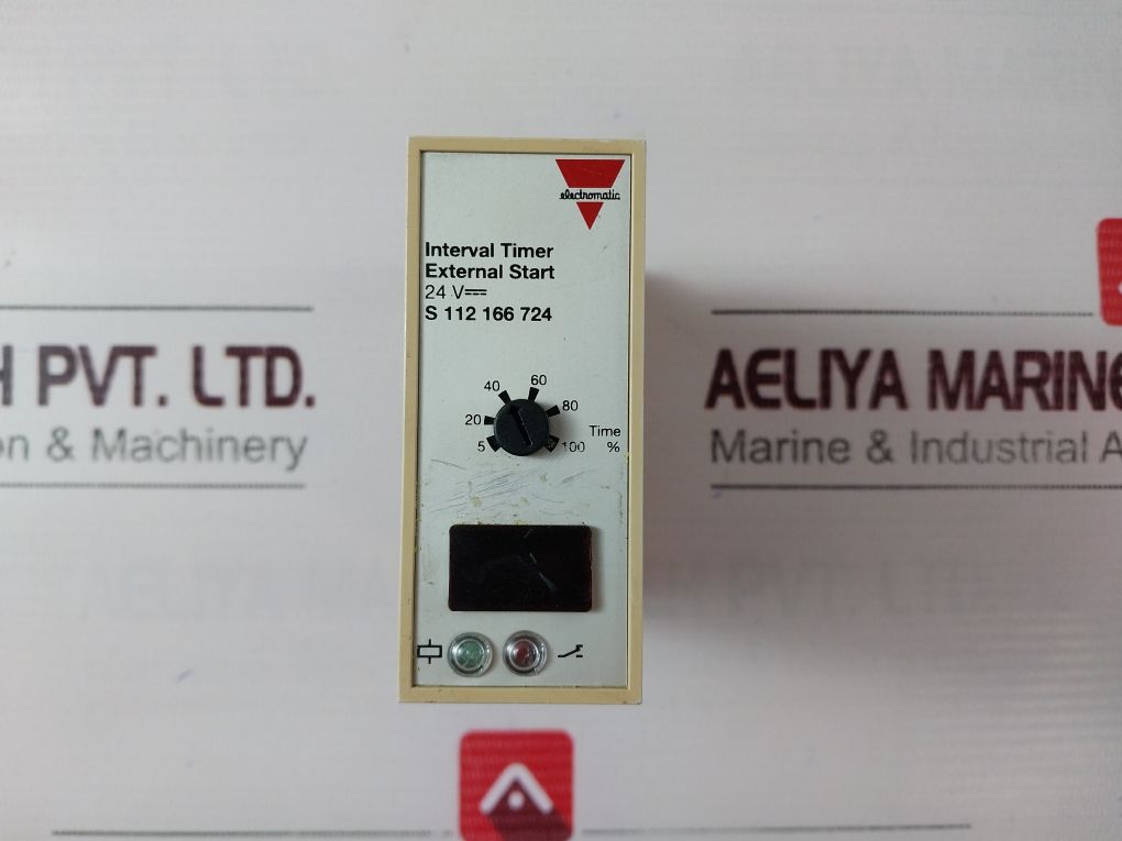 Electromatic S 112 166 724 Interval Timer External Start with Base 24V