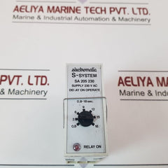 Electromatic Sa 205 230 Time Delay Relay With Base 230 V Ac