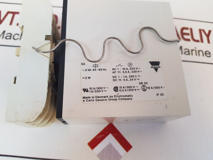 Electromatic Sb 125 230 Delay On Release With Base 230 V~ 50/60 Hz
