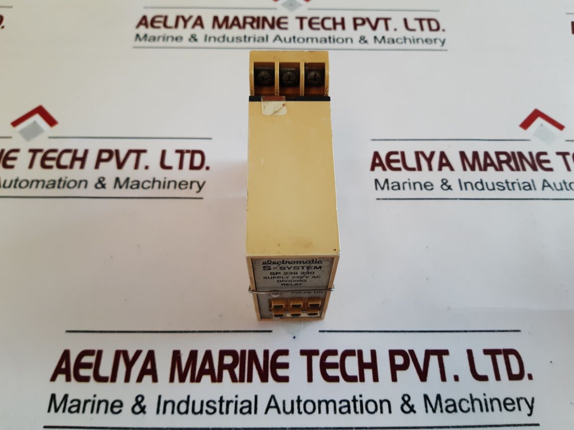 Electromatic Sp 239 230 Diving Relay