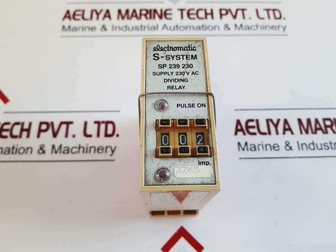 Electromatic Sp 239 230 Diving Relay
