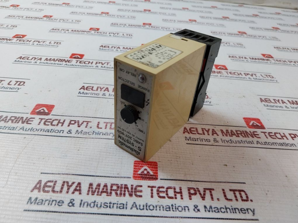 Electromatic/Schrack Sabc 207 900 S-system Time Delay Relay 10A 380V