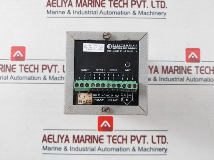 Electronics Systems And Devices Esd-9223 Temperature Controller 24Vdc
