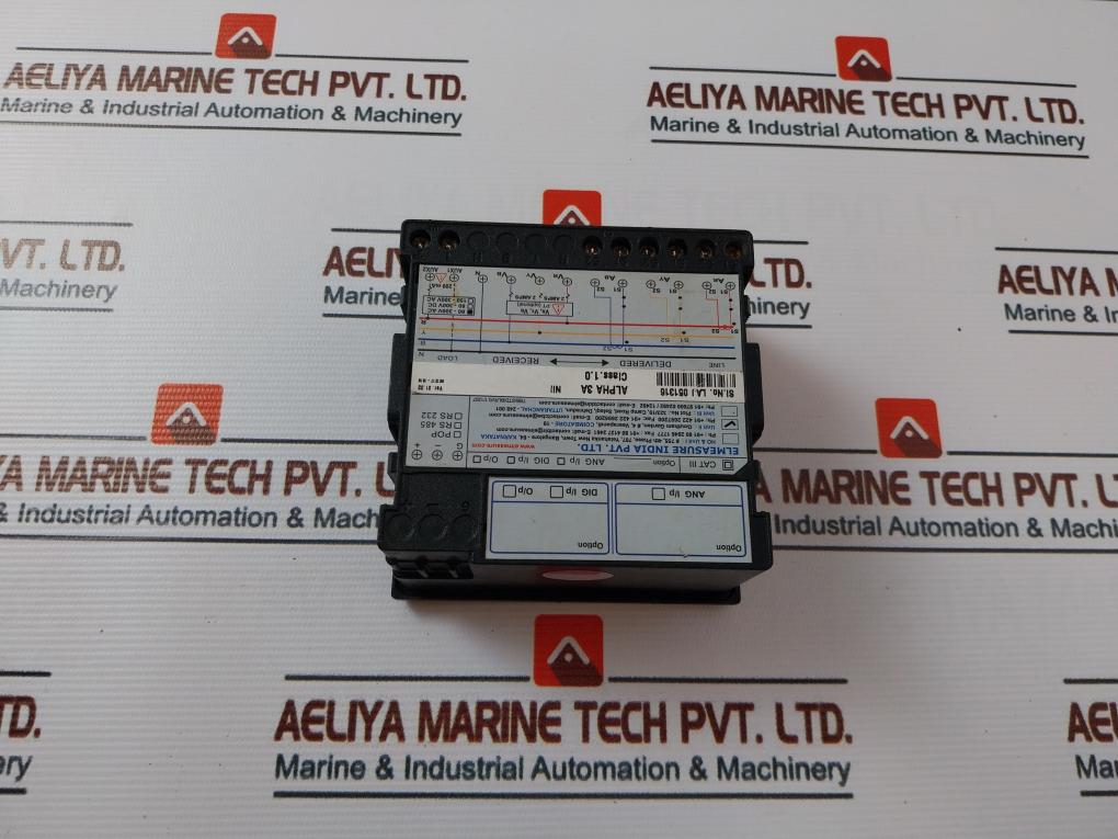 Elmeasure Alpha 3A Ampere Meter 80-300Vac