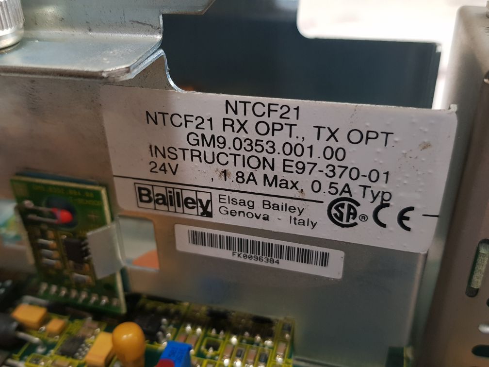 Bailey Ntcf21 Termination Module Unit 24V