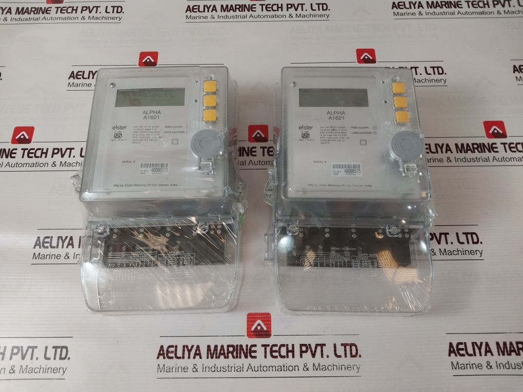 Elster Alpha A1621 Kwh/Kvarh/Kvah Meter, 3Ph, 4W, Ht Ct, 5(10)A
