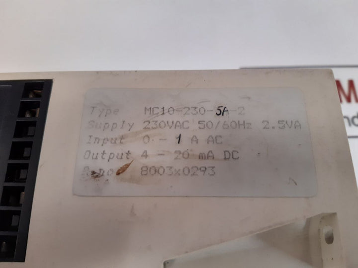 C-mac Converter Mc10-230-5A-2 Current Converter Mc10