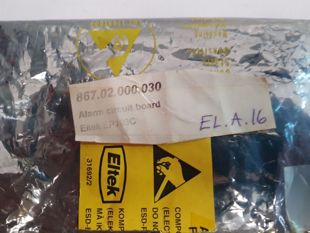 Eltek Ep193C Alarm Circuit Board