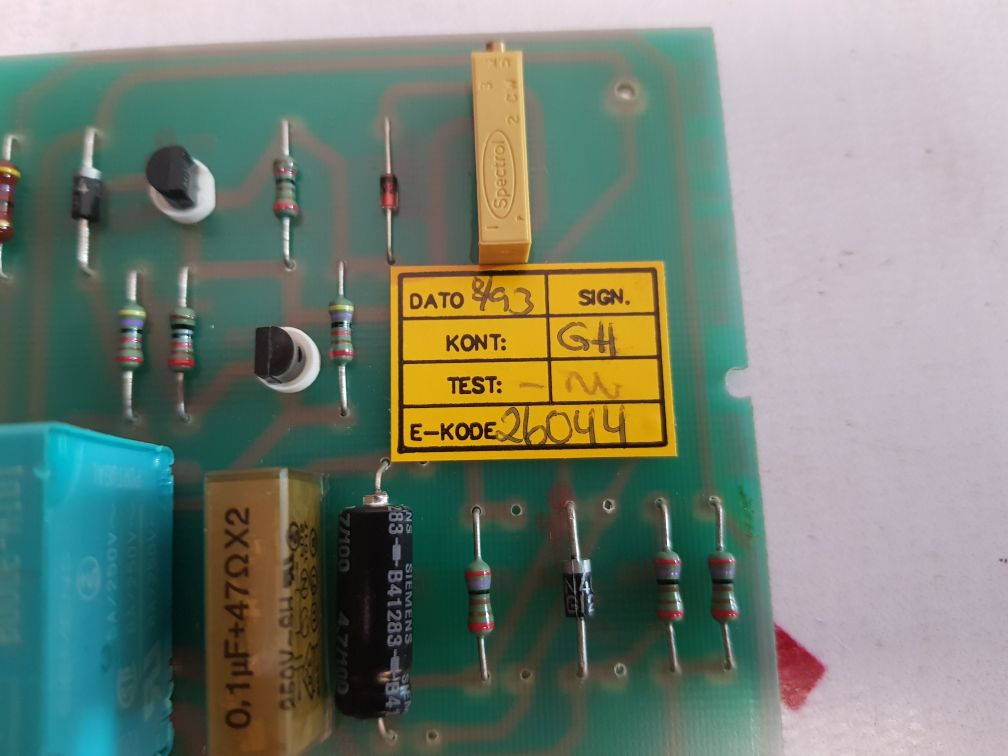Eltek Ep193C Alarm Circuit Board