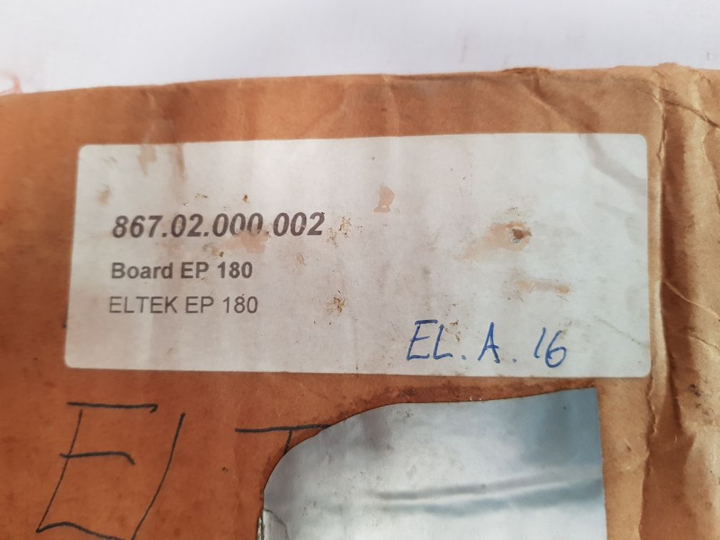 Eltek Ep 867.02.000.002 Pcb Card