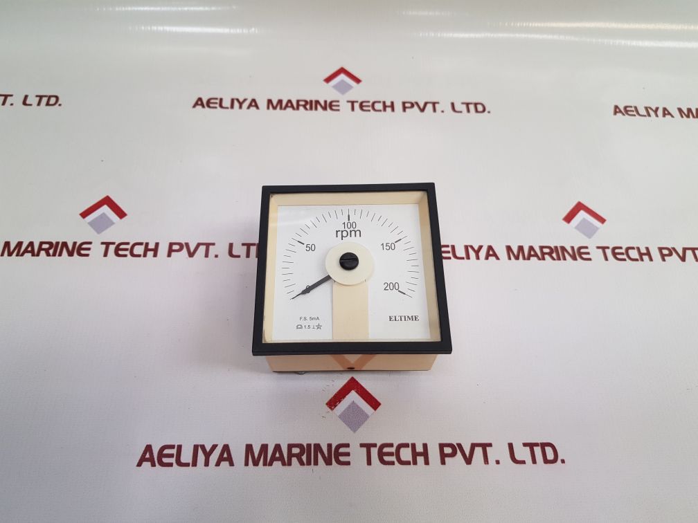 Eltime Rpm Meter 0-200 Used
