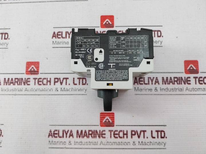 Eaton Xtpr001Bc1 Manual Motor Starter 50 Hz