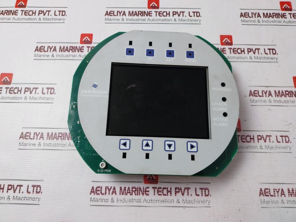 Emerson 700Xa Local Operator Interface Board Rev A
