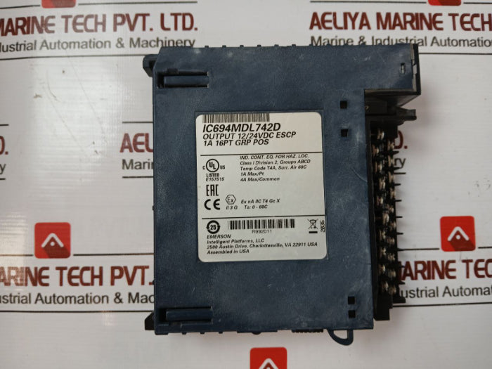 Emerson Ic694Mdl742D Output Module 12/24V Dc Escp